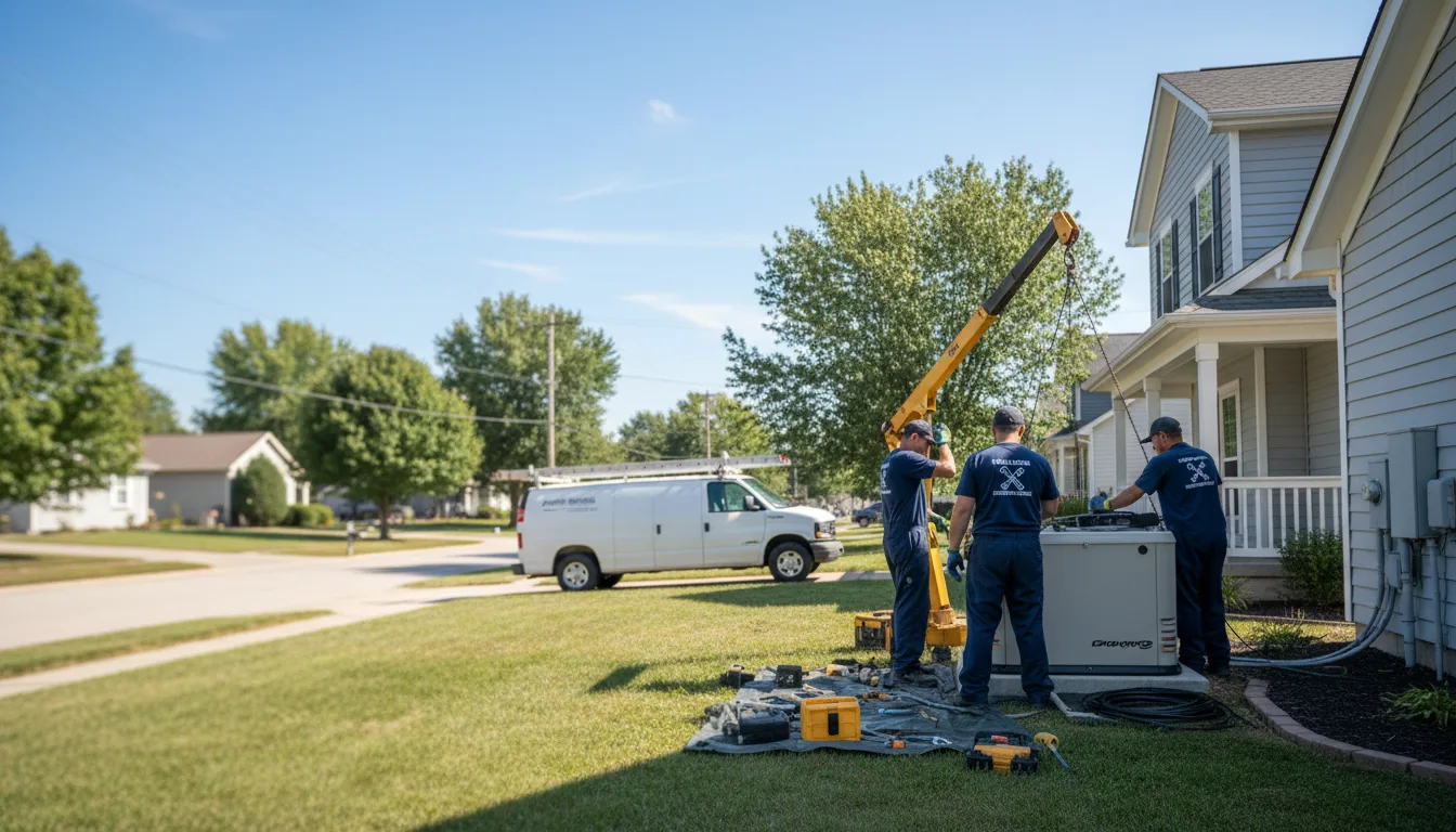 Generator Installation in Dallas Center, IA near me
